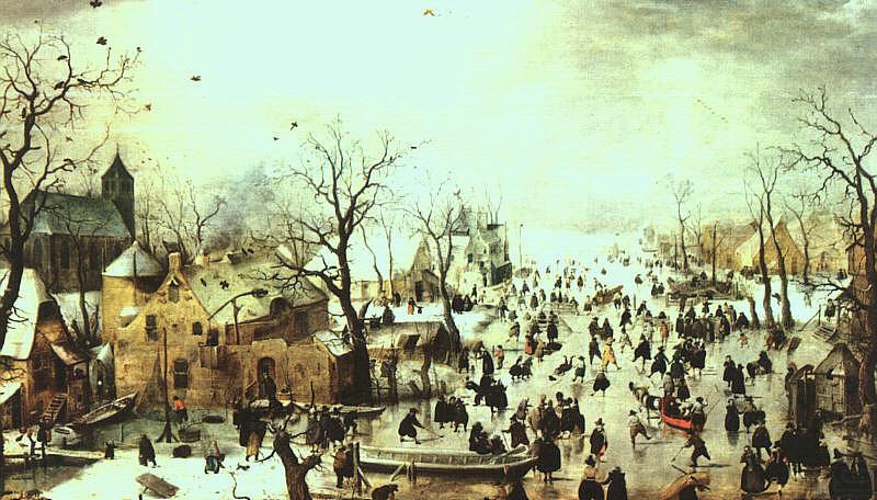 Winter Landscape, Hendrick Avercamp